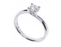 Anello Damiani Donna Amami in Oro bianco Diamante 0.73 Ct 81086767 - 81086767